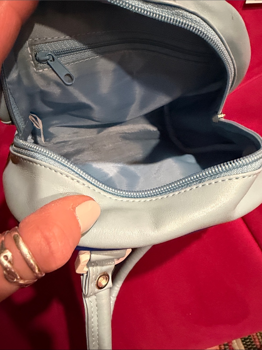 🩵💙Blue Mini Hello Kitty Purse - Picture 4 of 6